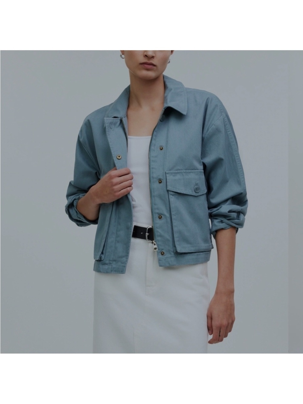 MADEWELL Cropped Cargo jacket